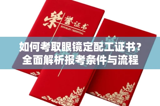 宁波如何考取眼镜定配工证书?全面解析报考条件与流程