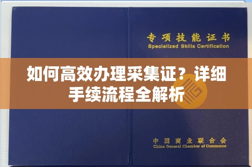宁波如何高效办理采集证?详细手续流程全解析